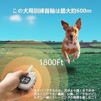 Amazon | 無駄吠え防止首輪 吠え防止グッズ リモコン しつけ首輪